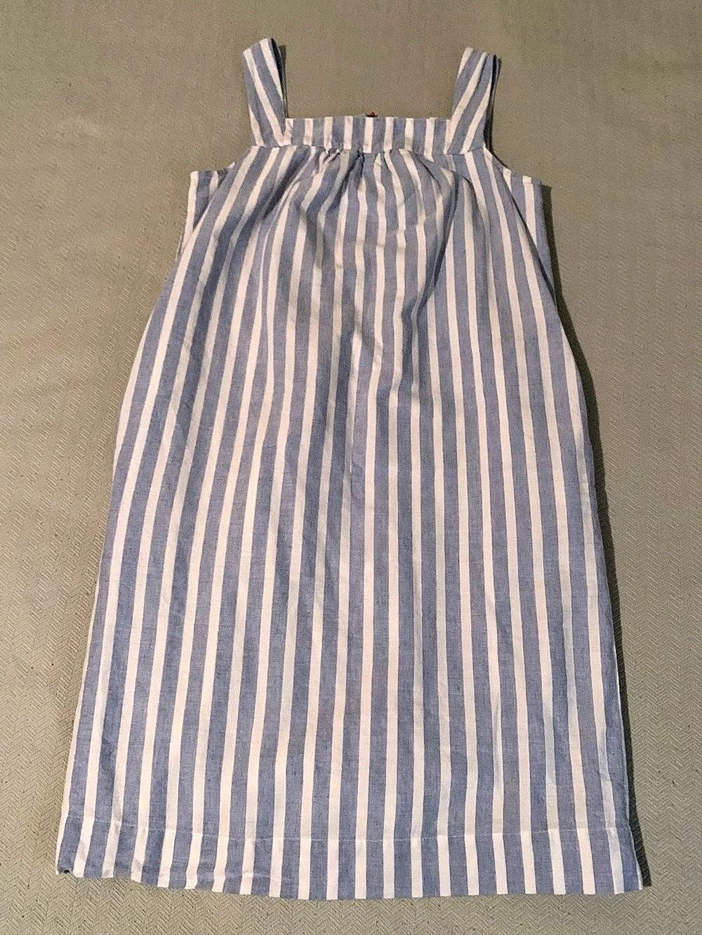 Joules Daria Striped Mini Dress in Blue & White US 2 Like New